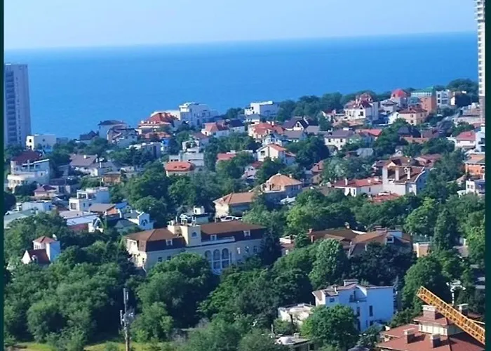 аркадия, шикарный вид из стильной квартиры * Odesa