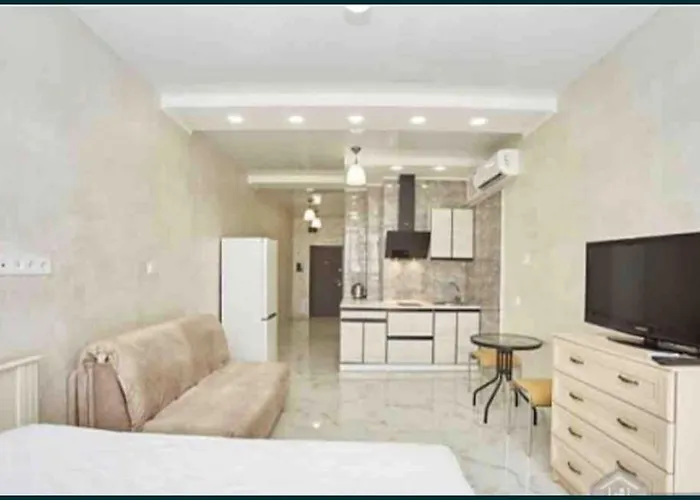 аркадия, шикарный вид из стильной квартиры 敖德萨